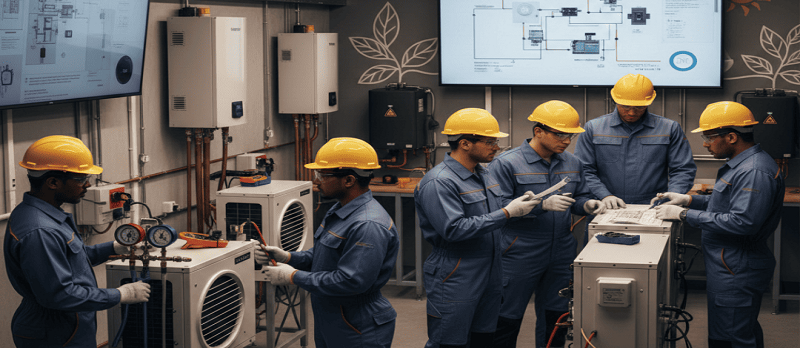 Formation de mise en service de pompe à chaleur tout savoir