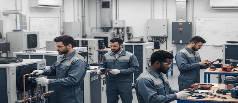 Formation accélérée froid et climatisation