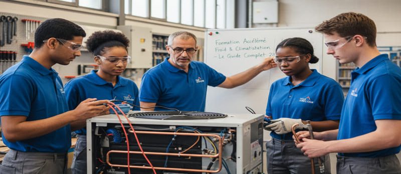 formation accélérée en froid climatisation