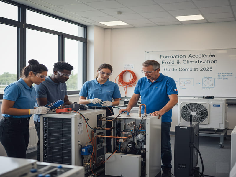 formation accélérée en froid et climatisation