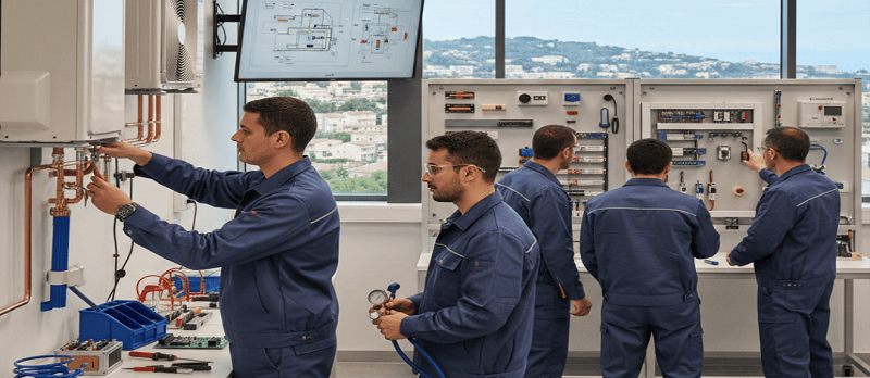 Formation en climatisation à Nice