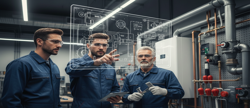 Formation plombier chauffagiste reconversion