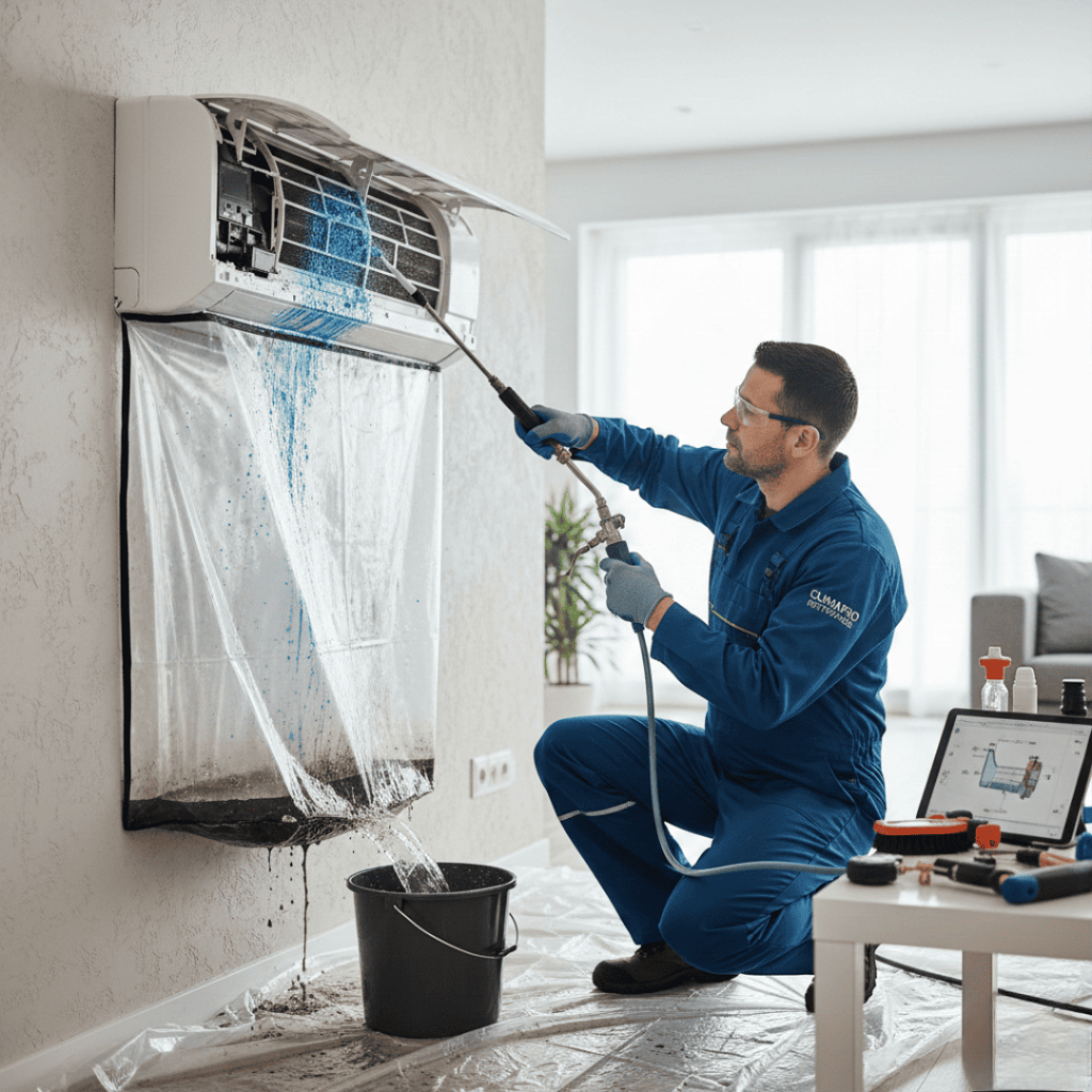 Formation au nettoyage clim