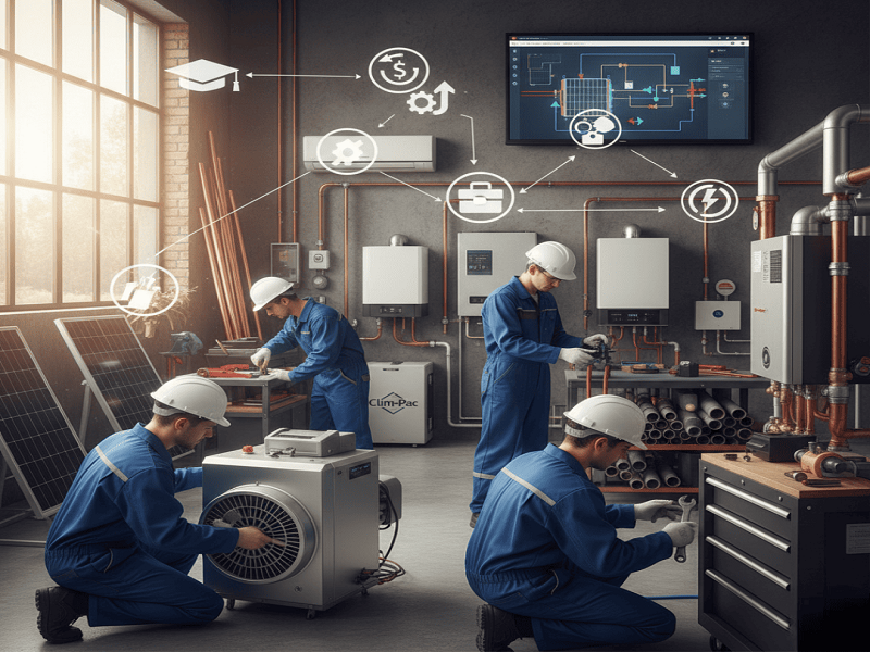 Formation plombier chauffagiste en alternance