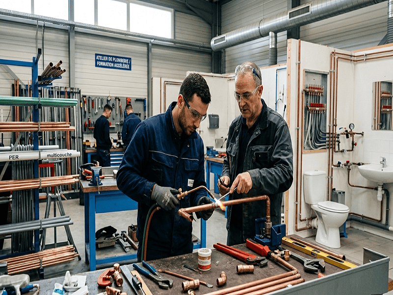 Formation de plomberie 1 semaine